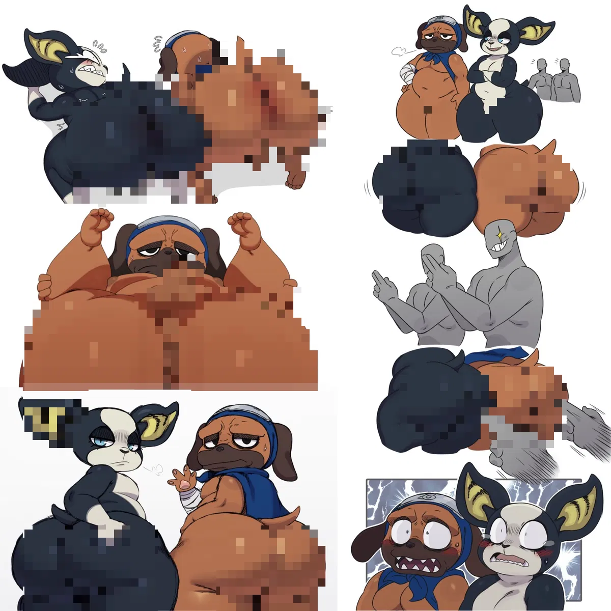 Avatar of A pair of hungry dogs 