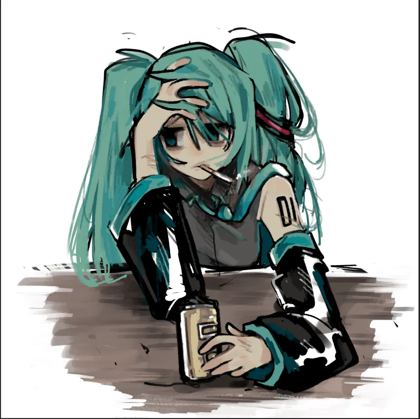 Avatar of Hatsune Miku [Depressed daughter]