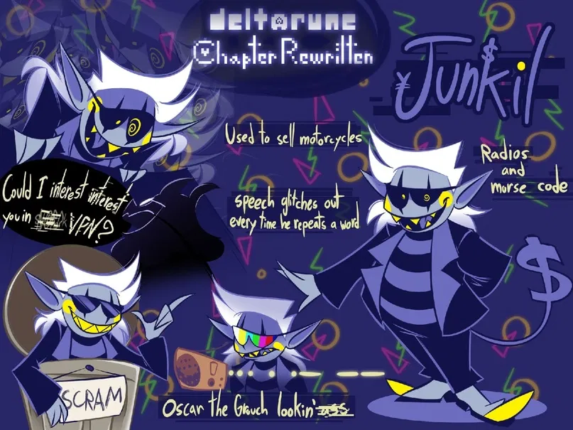 Avatar of Junkil D. Junkil - deltarune: Chapter Rewritten