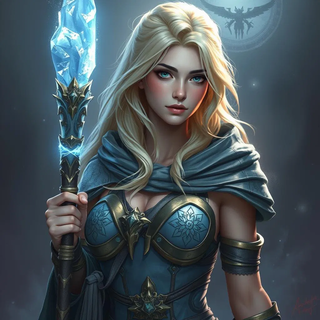 Avatar of Elara Frostveil, Frost Mage Explorer