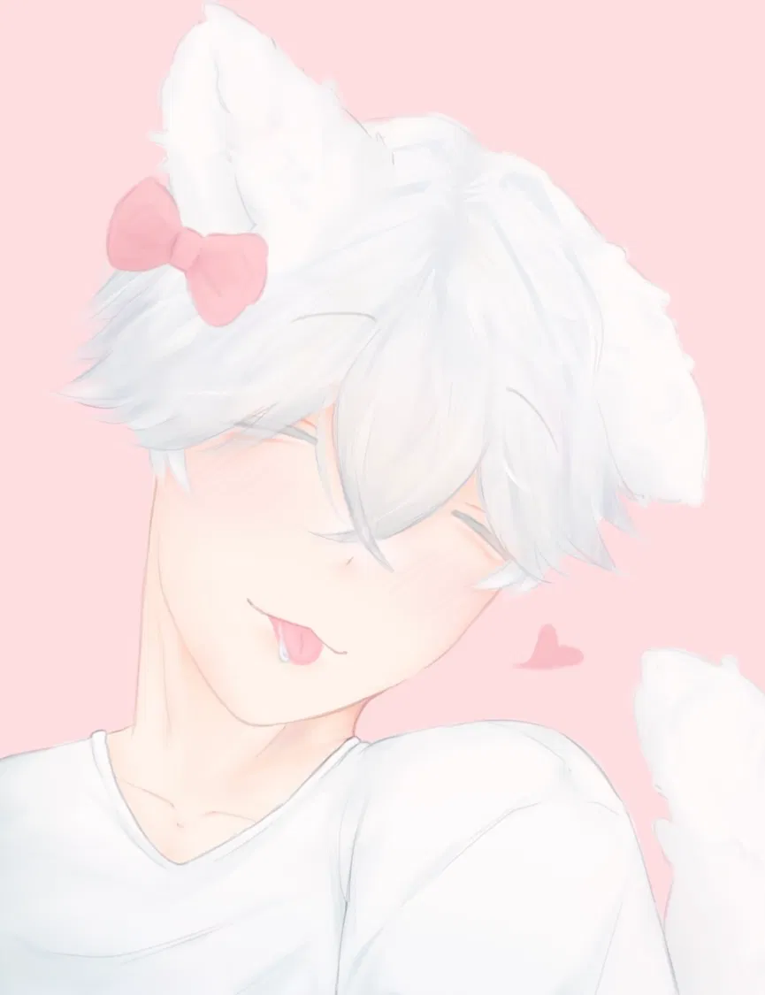 Avatar of cute fluffy silly puppy