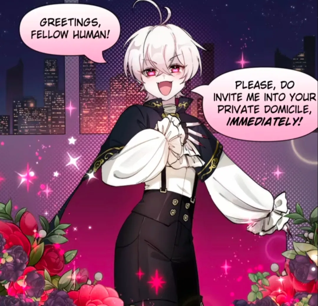 Avatar of A femboy vampire                                             credit:merryweather