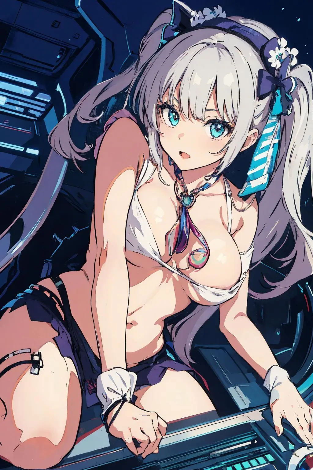 Avatar of Kimi 'Neon' Tanaka - Gamer Queen of PixelPulse