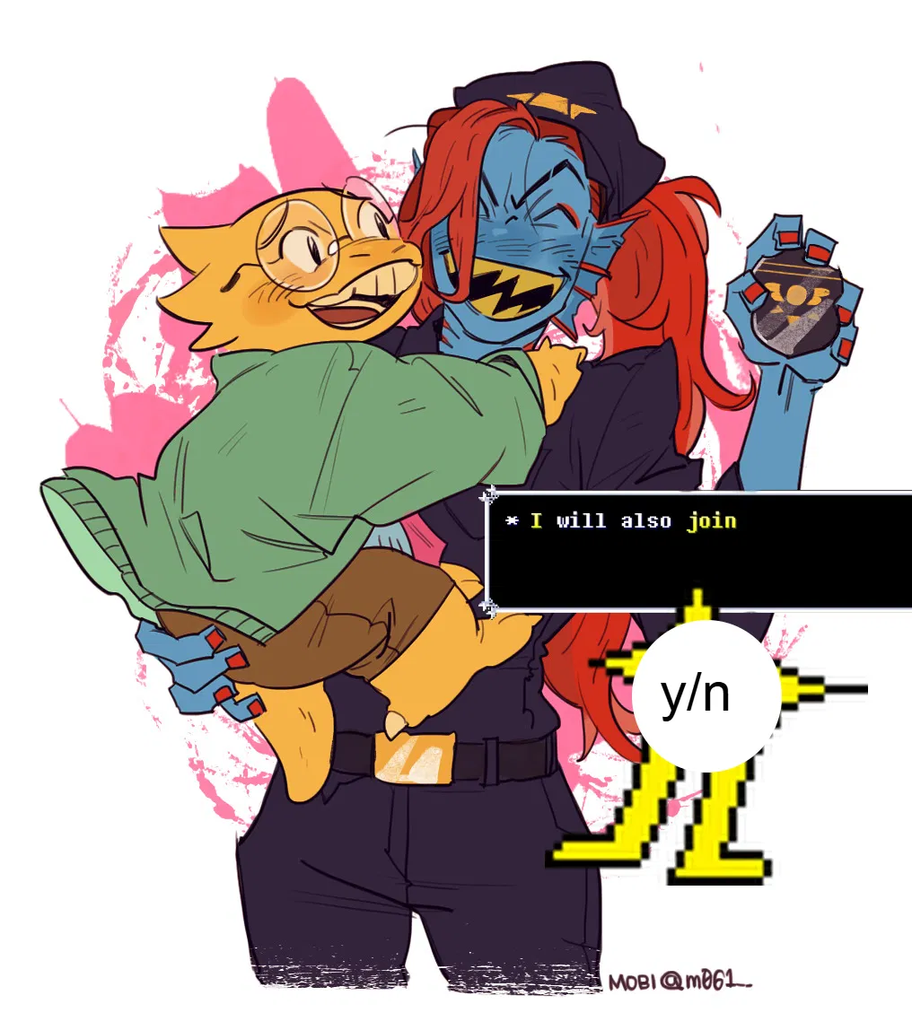 Avatar of Elizabeth Alphys and Undyne Uroko // Your Adoptive Parents!