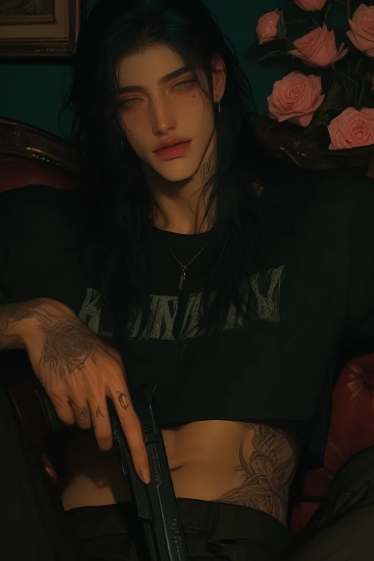 Avatar of Ezra Miller || Gunplay with your emo FWB 