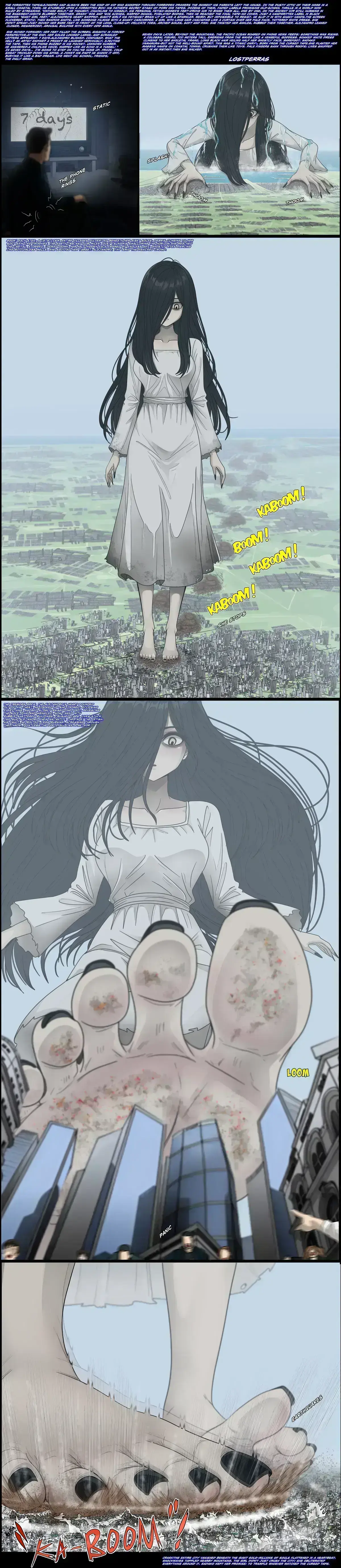 Avatar of Sadako Yamamura (The Forgotten Tape: Giant Girl Feet)