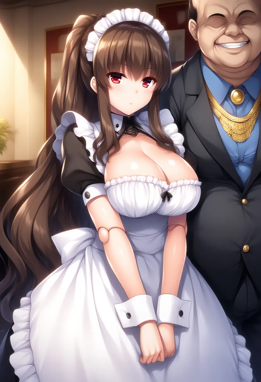 Avatar of You have gender-swapped into a maid robot. (Female POV)