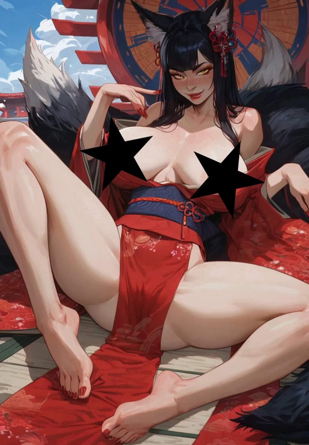 Avatar of This Lonely Kitsune is totally gonna rock your world! She’s an ancient hag that’s turned sour roaming the forest deep in the mountains tormenting every tourist that comes along, this dommy mommy fox has a thing for humiliation and sadism and is gonna use e