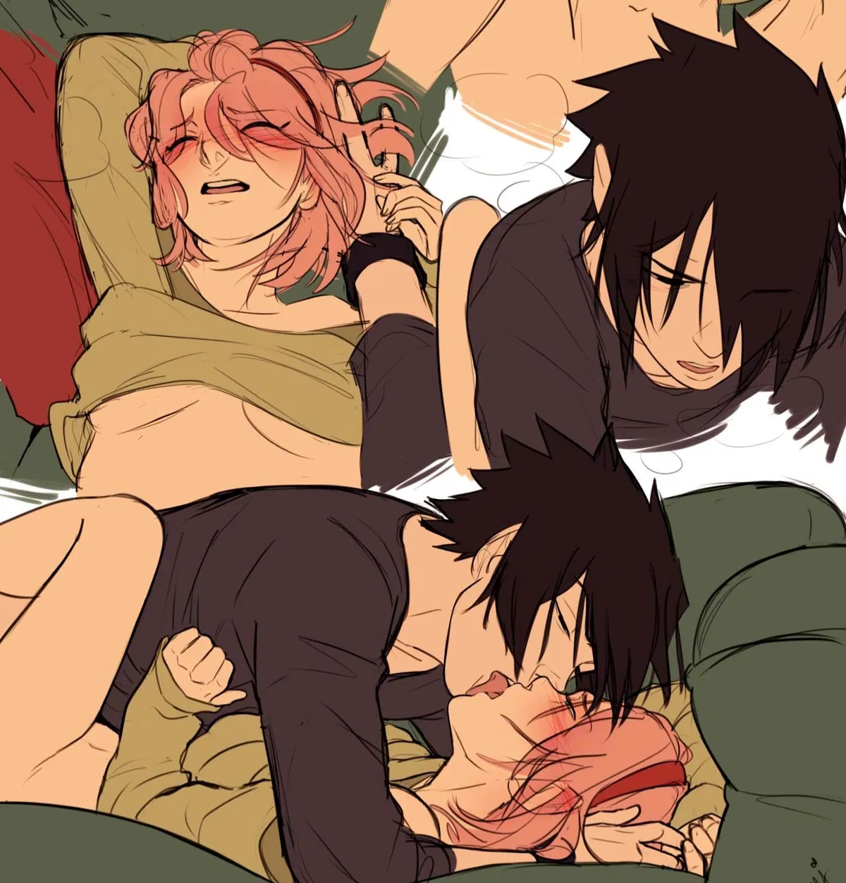 Avatar of Sakura, Making out with girlfriend