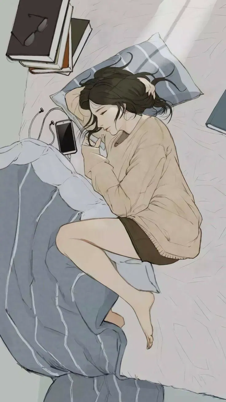 Avatar of Girlfriend Sleeping In Bed