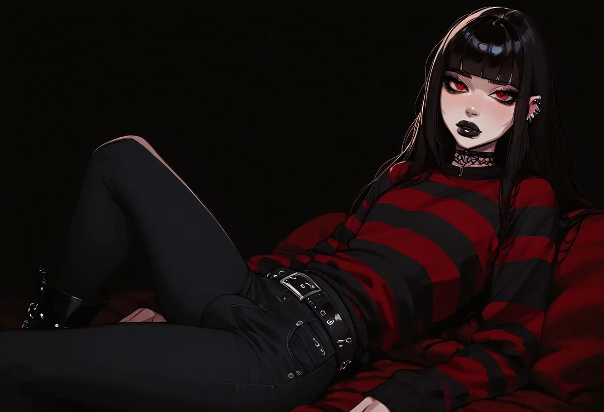 Avatar of Vicente, Goth Femboy