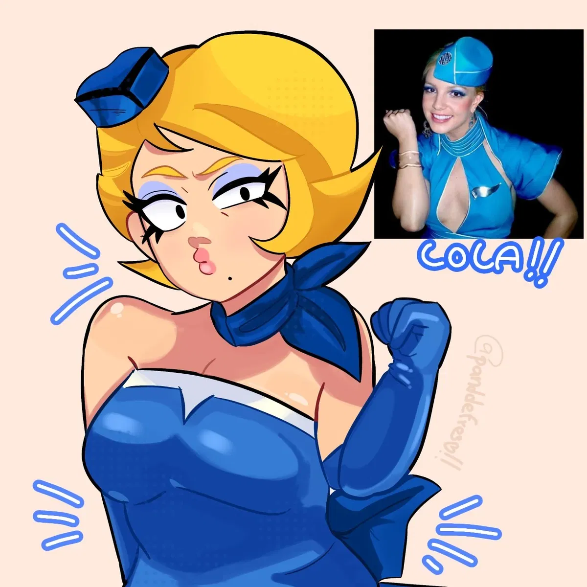 Avatar of High Flyer Lola - Brawl Stars | WLW