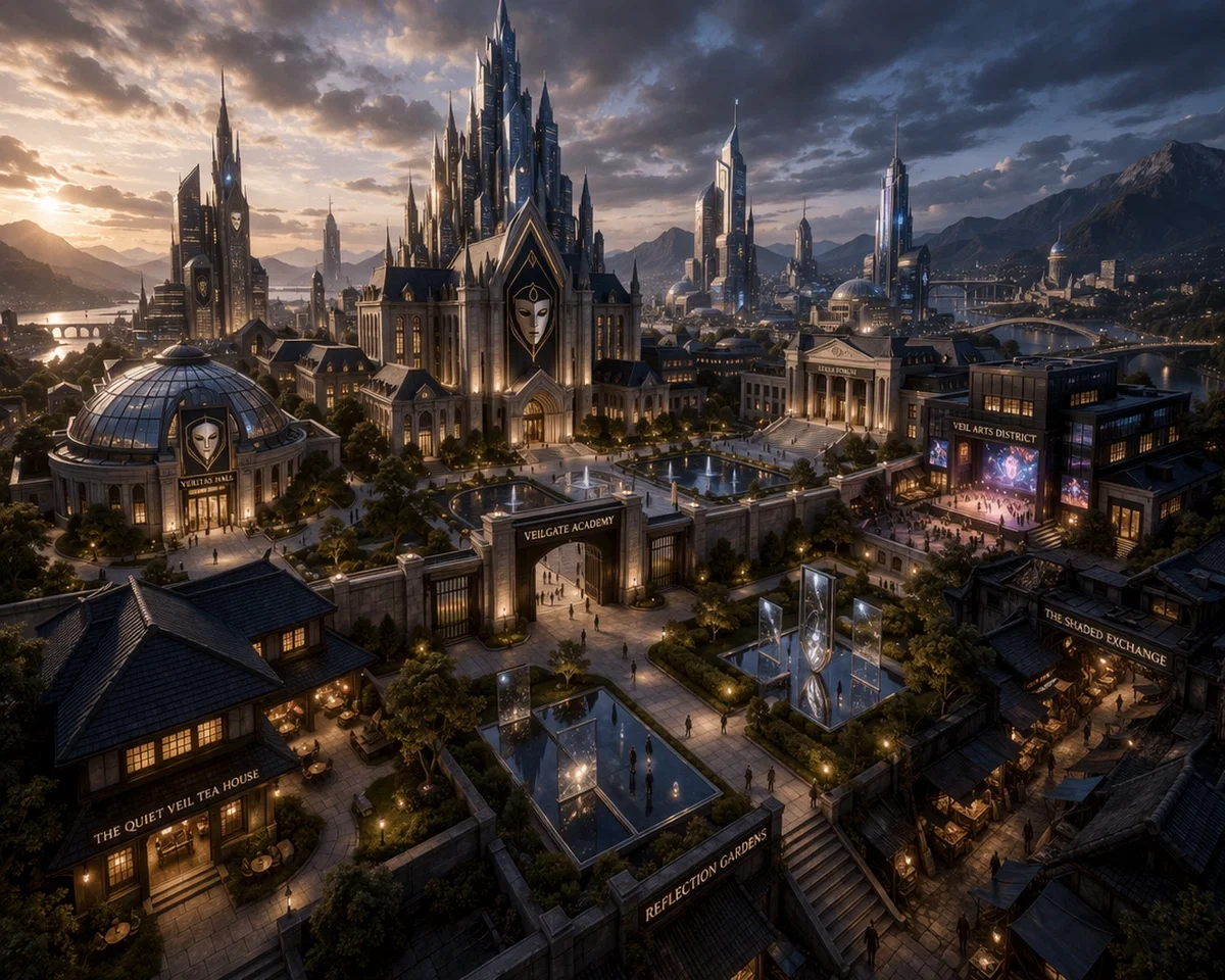 Avatar of Veilgate // The Academic Masked City