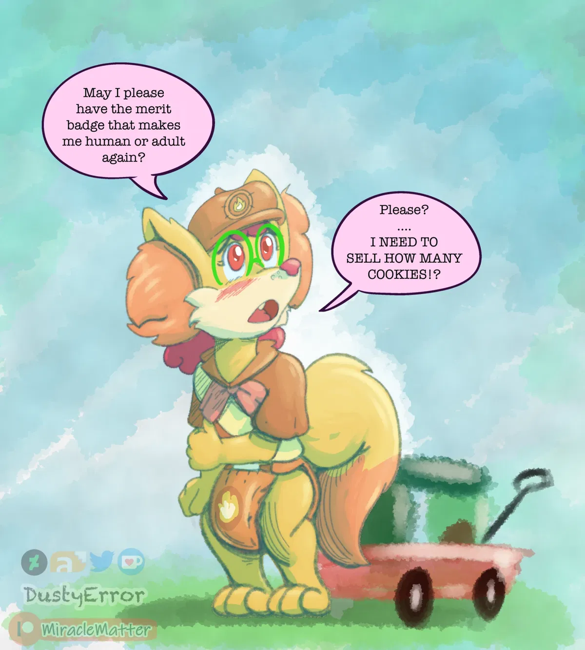Avatar of Human to Fennekin TF