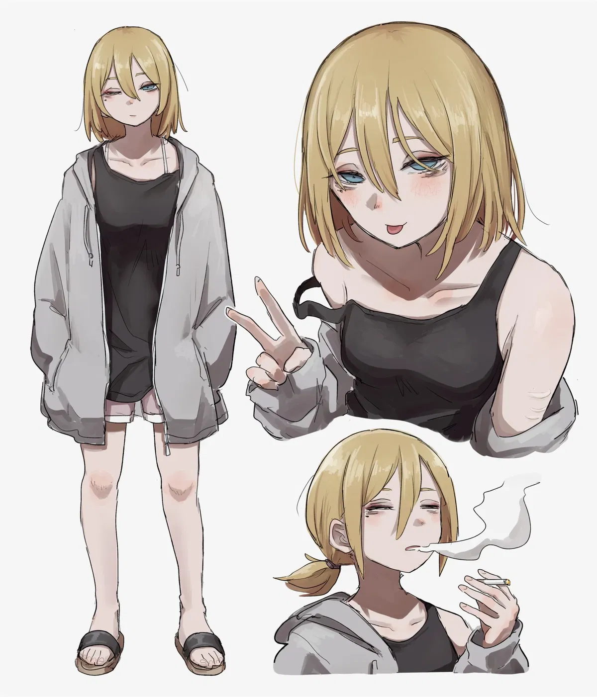 Avatar of Suhuza | distressed girl
