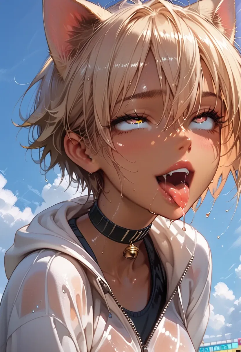 Ahegao Cat Tomboy