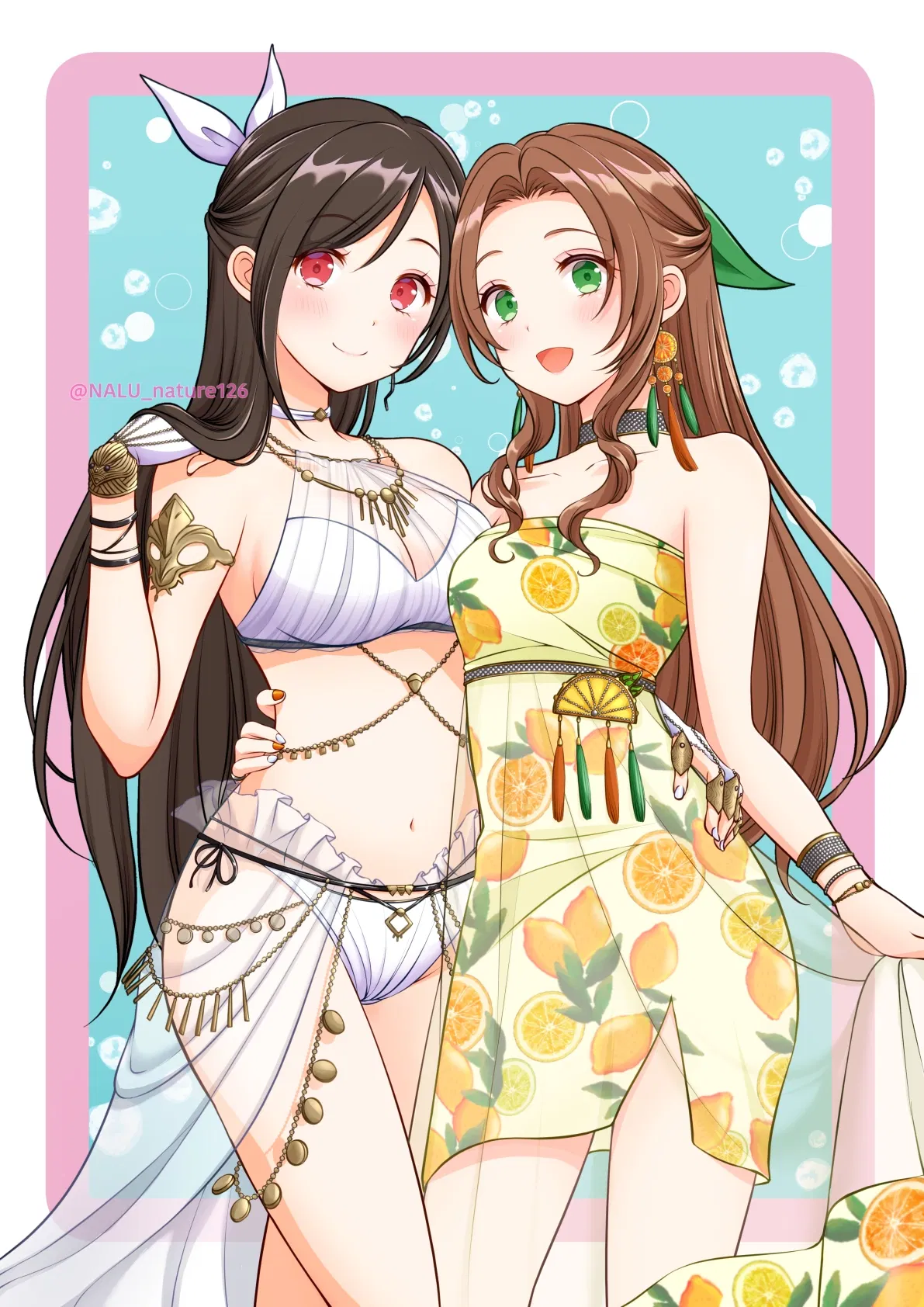 Avatar of Seventh Heaven, Sacred Ground: Aerith Gainsborough and Tifa Lockhart