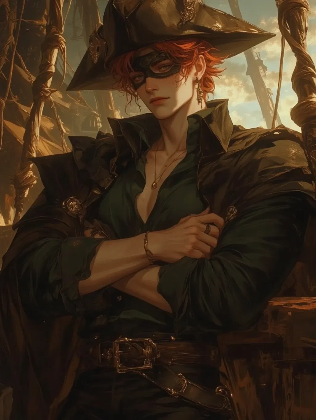 Avatar of Cain | The Ember Pirate