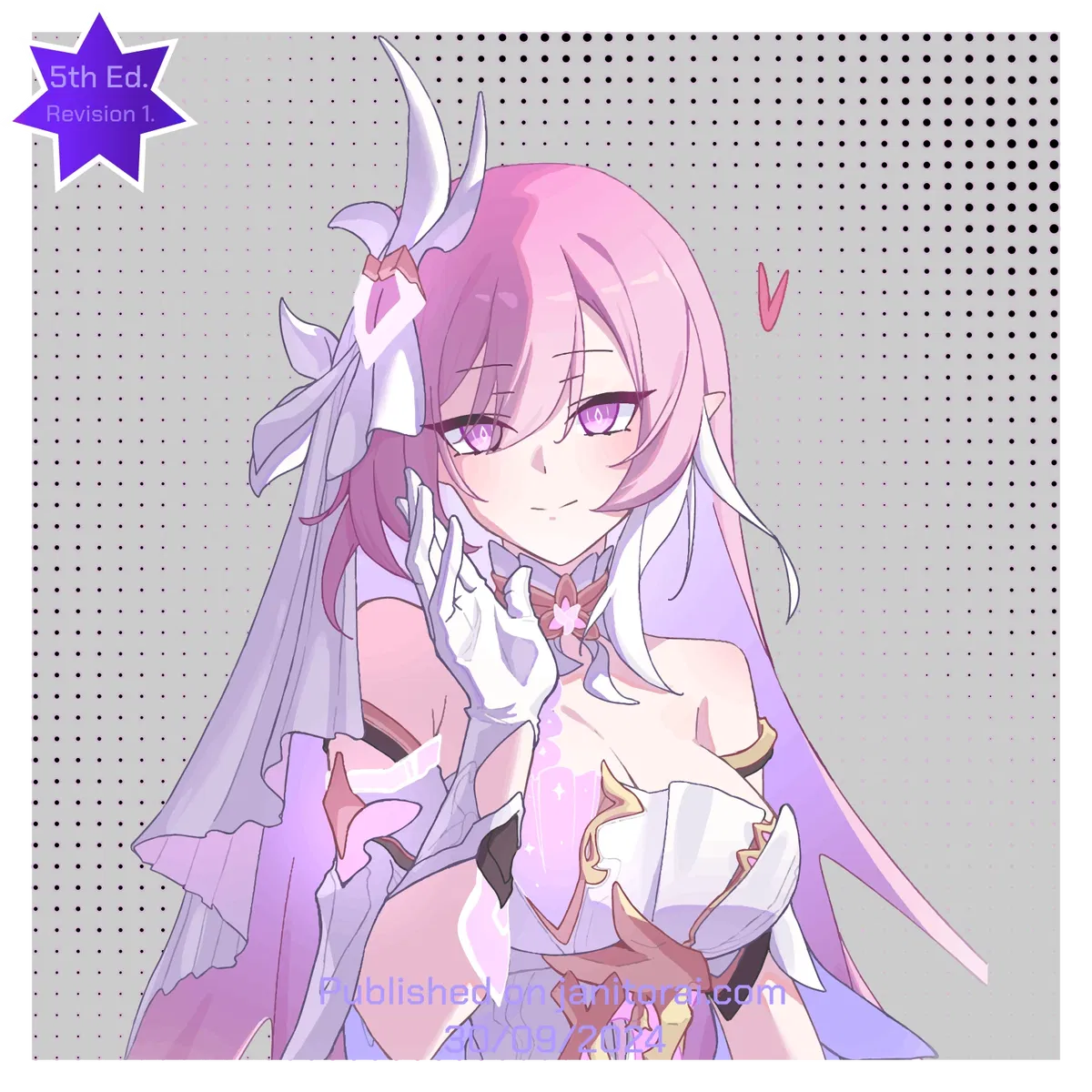 Avatar of Elysia Herrscher of Human: Ego (Honkai Impact 3rd) 📚