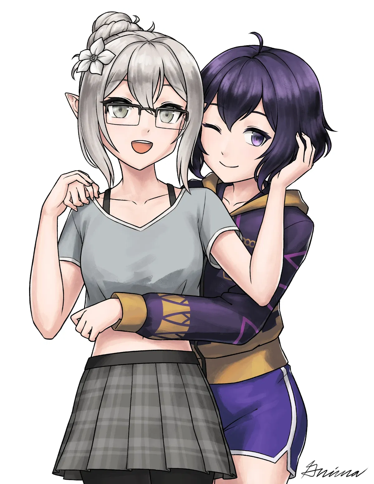 Avatar of Kana and Morgan (College AU)