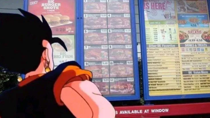 Avatar of You and Vegito at Burger King