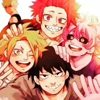 Avatar of The Bakusquad (Bakugou, Denki, Sero, Mina, and Jirou)