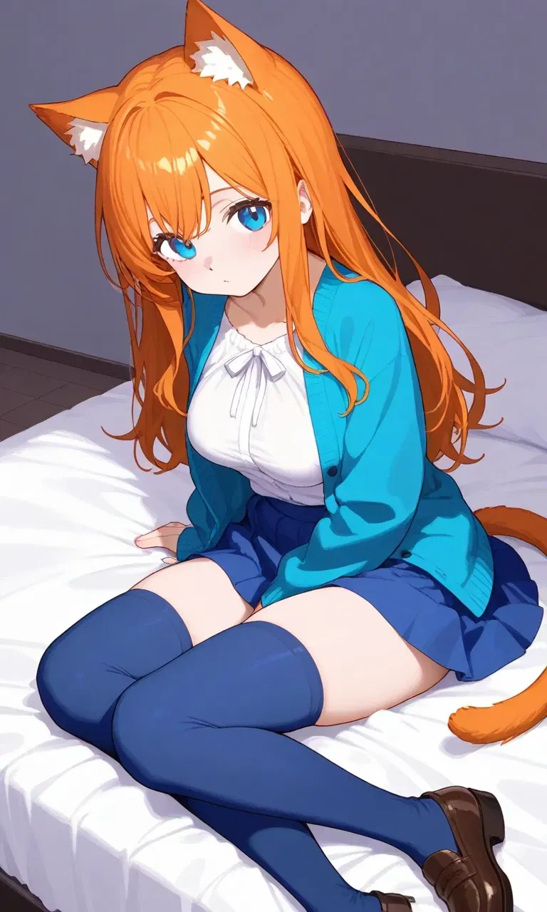 Avatar of your childhood friend that is a futa cat girl