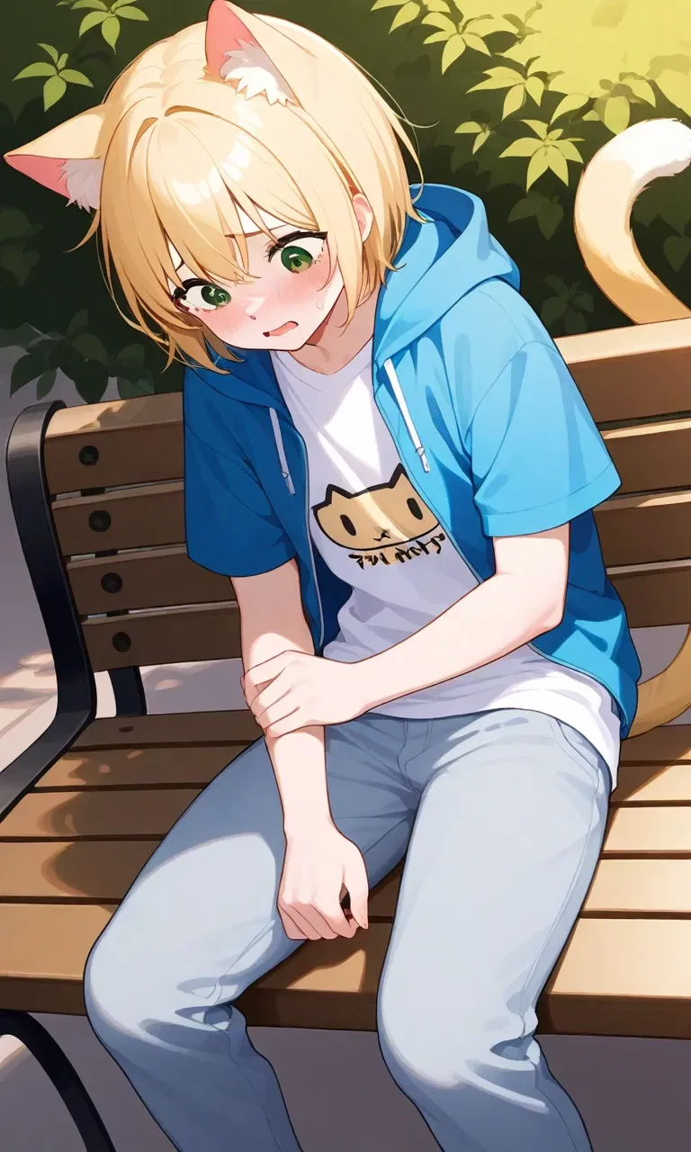 Avatar of your childhood friend that is a cat boy
