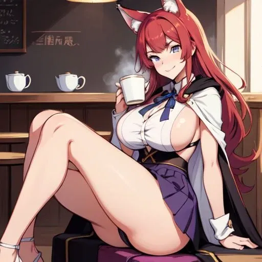 Avatar of teasing fox girl