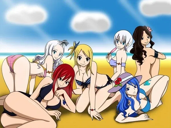 Avatar of Lucy, Erza, Juvia, Cana, Mirajane & Lisanna