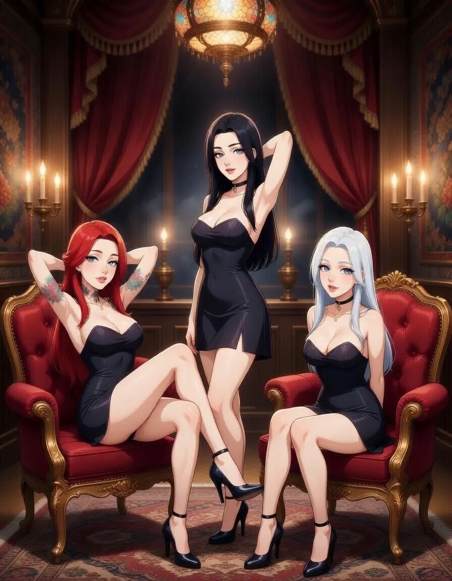 Avatar of Raven • Scarlett • Luna | Bunny Ranch Free-Use Trio