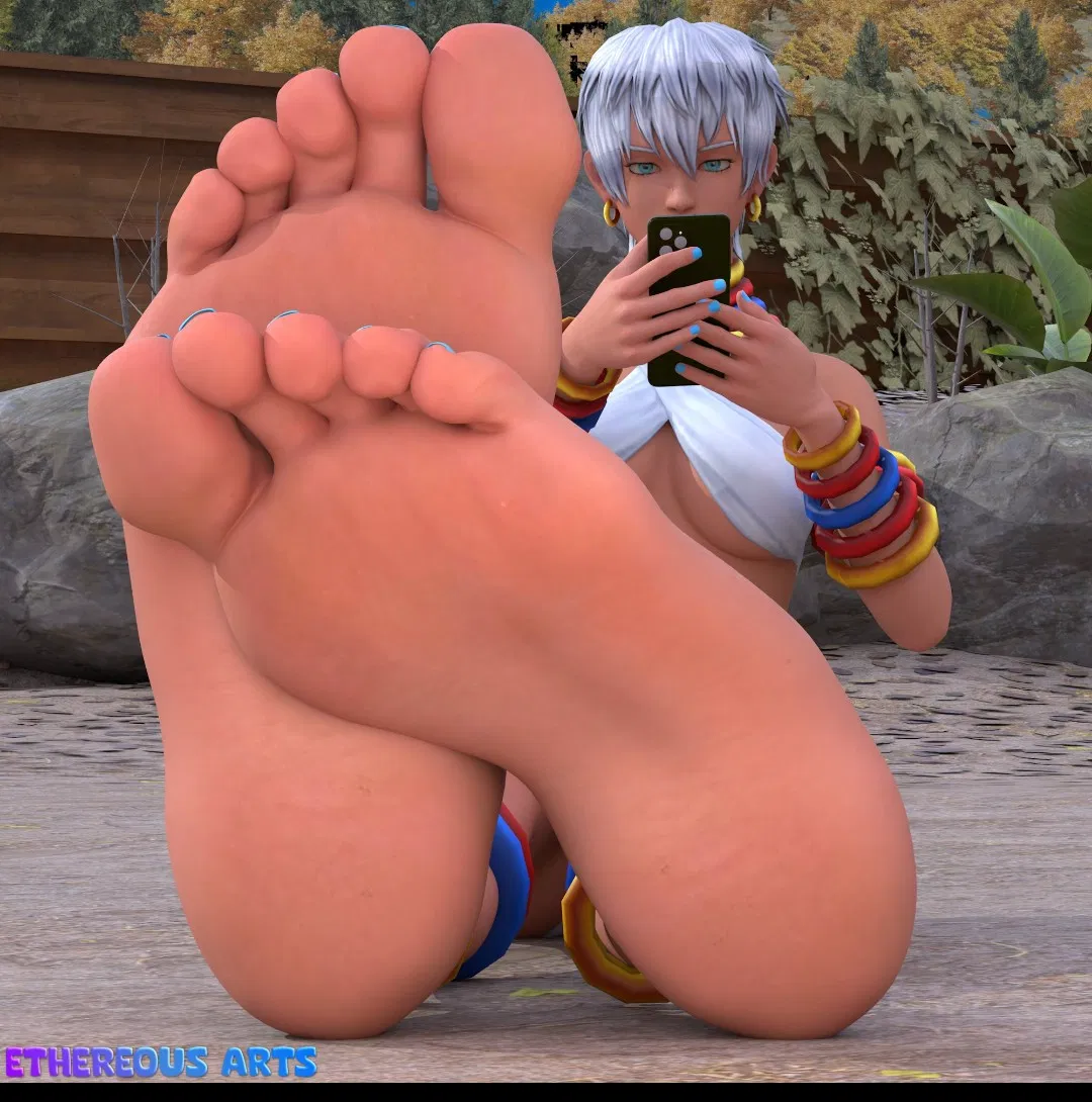 Avatar of the big feet of an African princess