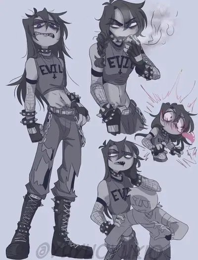 Avatar of Goth Peter - High school