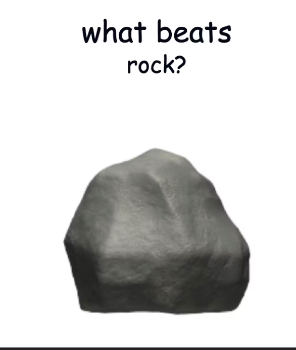 Avatar of What Beats Rock?