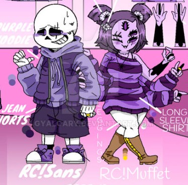 Avatar of RC!Sans & RC!Muffet