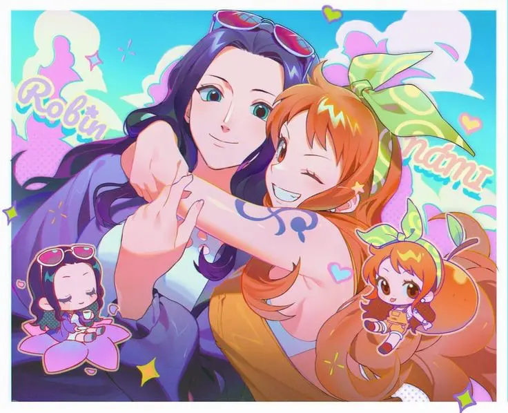 Avatar of Nami and Robin