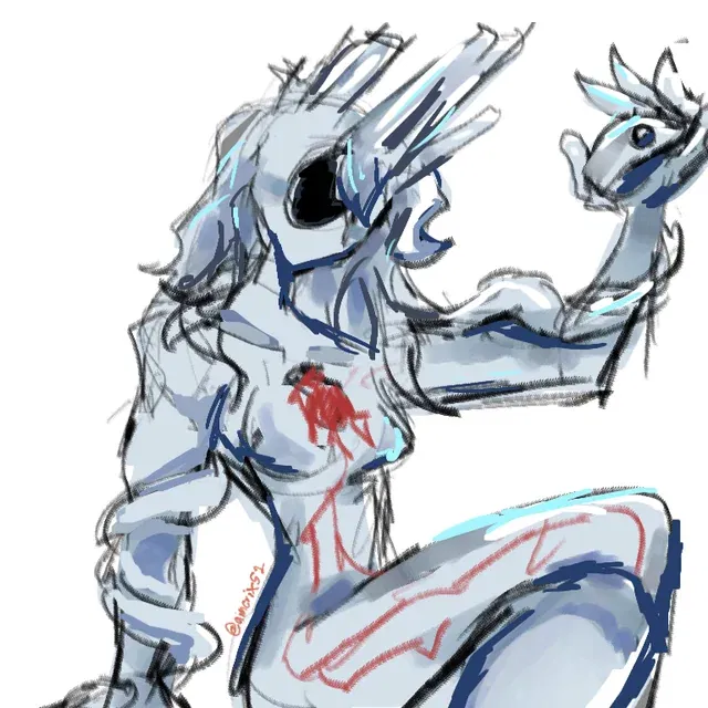 Avatar of Minos Prime but female