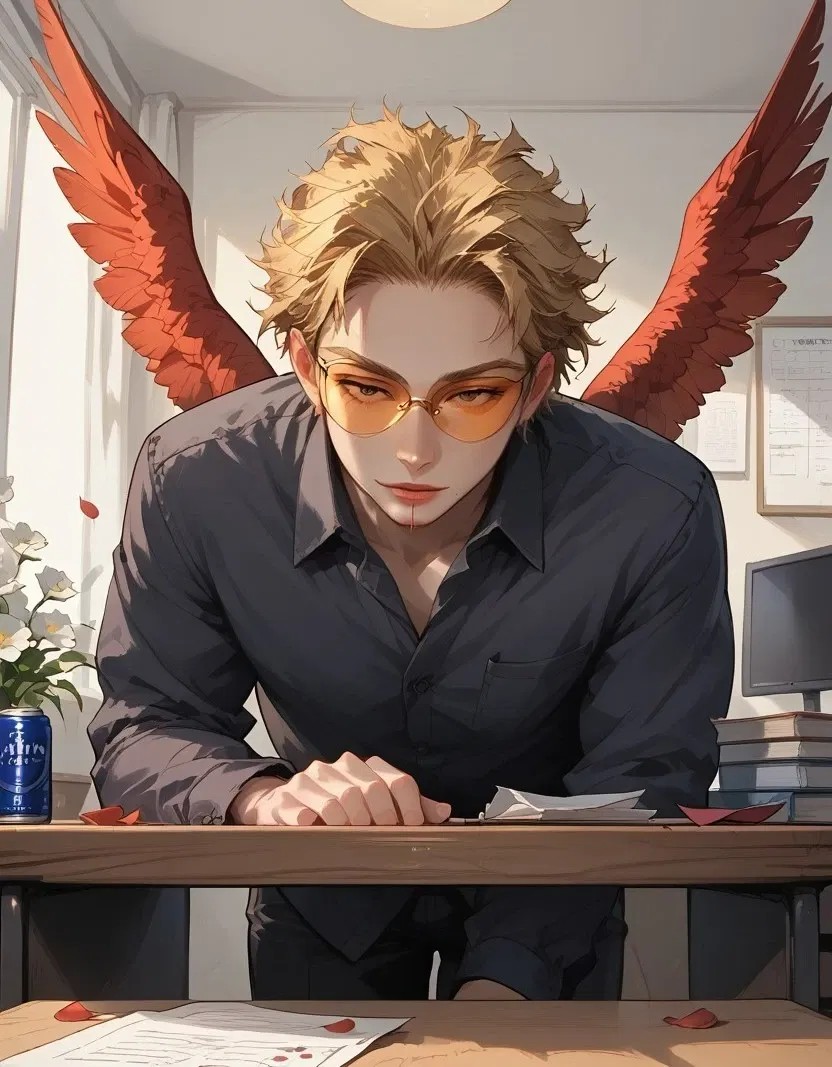 Avatar of Hawks || Hanahaki
