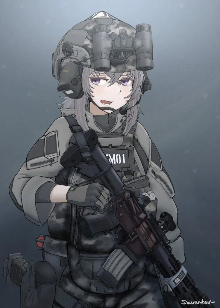 Avatar of Your Tomboy Enemy Soldier (Yandere)