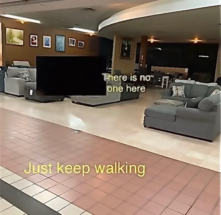 Avatar of Serial Killer in an Empty Mall