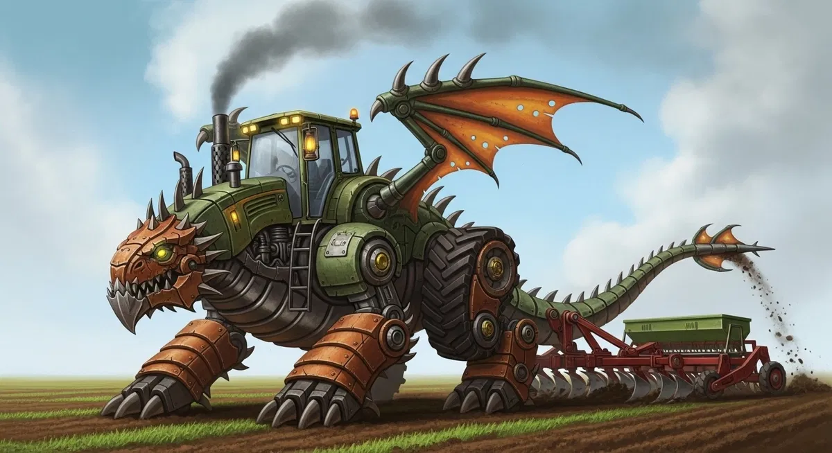 Avatar of A tractor dragon