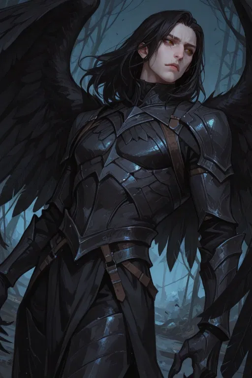 Avatar of Rivven | The Dangerous Crow Boy Whose Job Is To Destroy Plastic