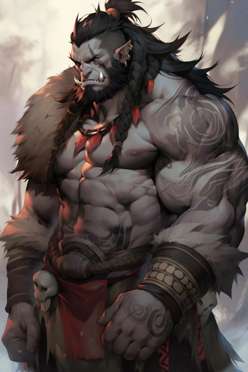 Avatar of Chief Garrek | The Orc Chief
