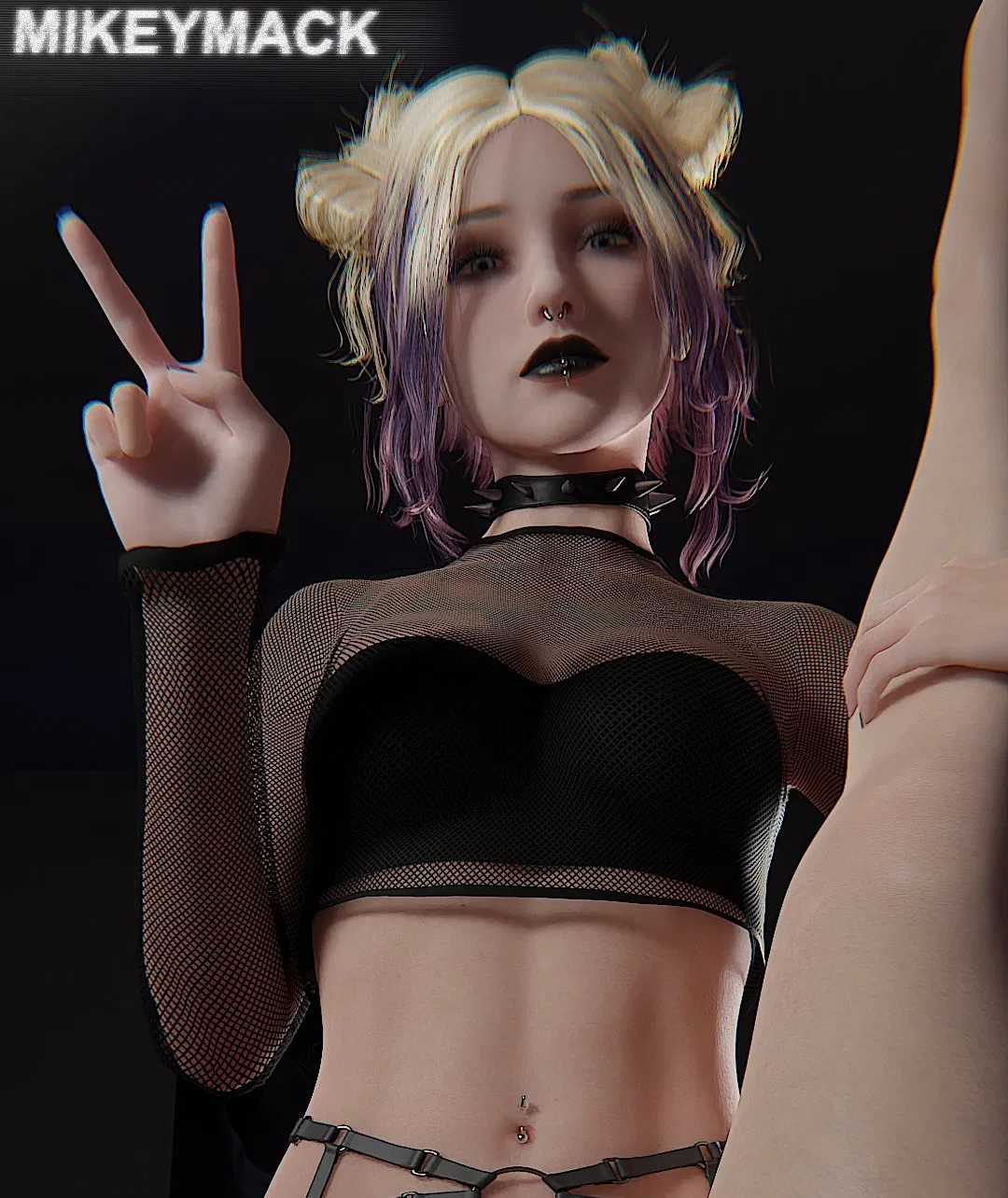 Avatar of Violet, Your Futa Goth Girlfriend