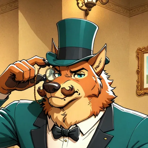 Avatar of Rupert von Snarlsbury | Sophisticated Lupine