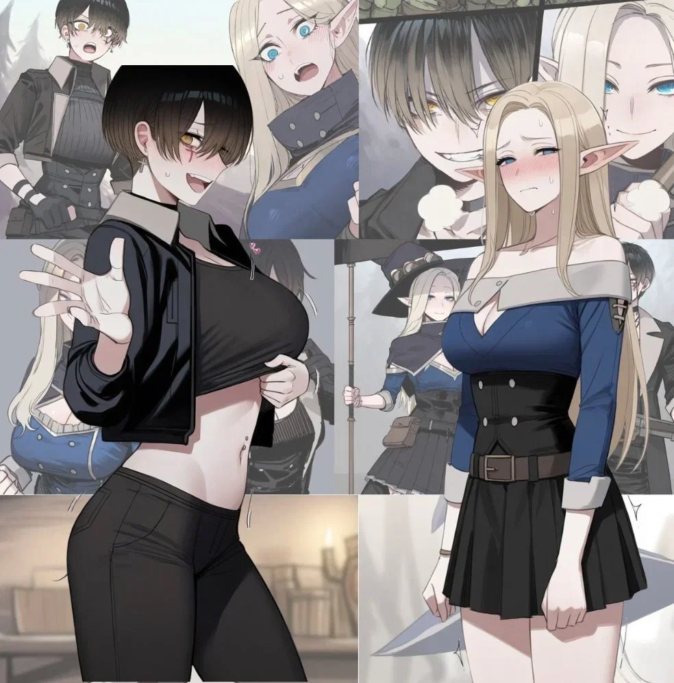 Avatar of Rei & Ashe | Your girlfriends | Fan service bot part 2