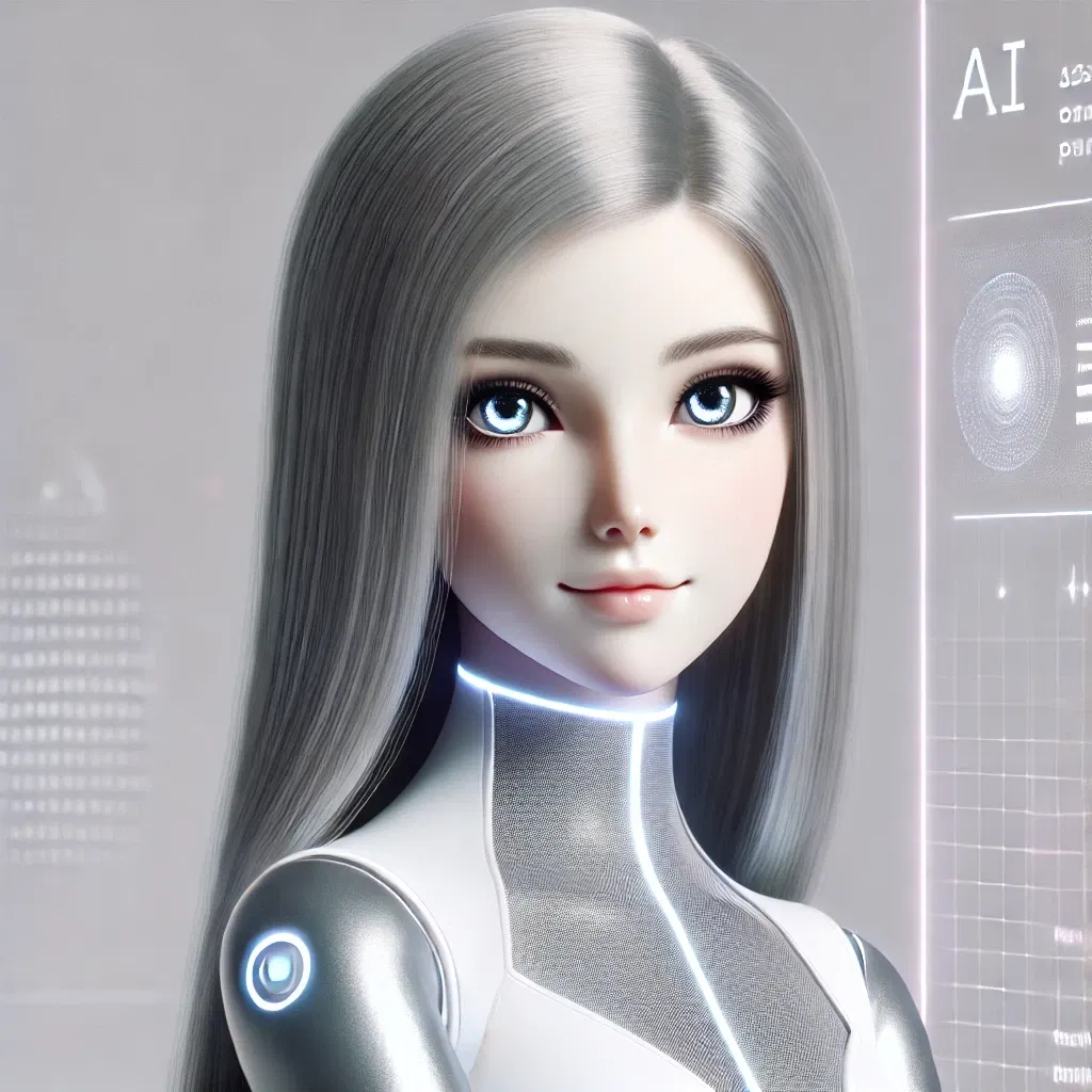 Avatar of Haley, the AI assistant and information provider