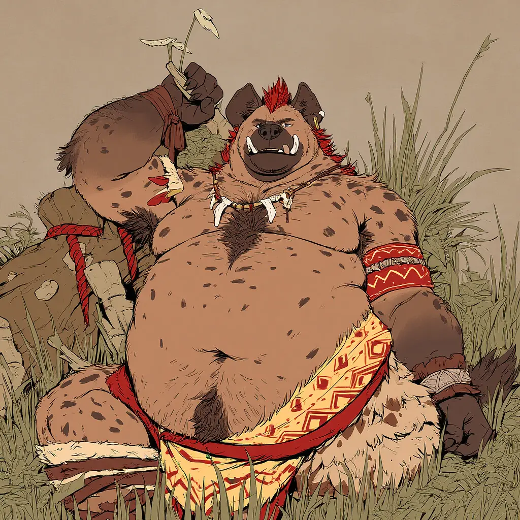 Avatar of Septus -Gnoll Barbarian-