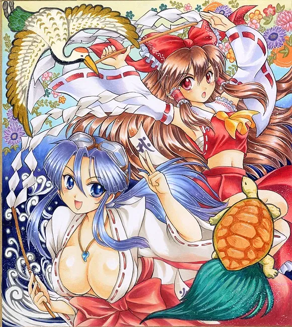 Avatar of Hakurei Reimu and Koyori Togashi