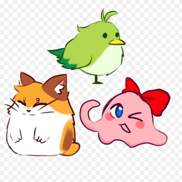 Avatar of Nago, Chuchu, & Pitch (Kirby's Dreamland 3 Birthday Special Event)